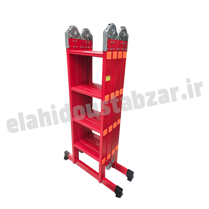 نردبان تاشو 5 متری آسانکار پلاس (4تکه)