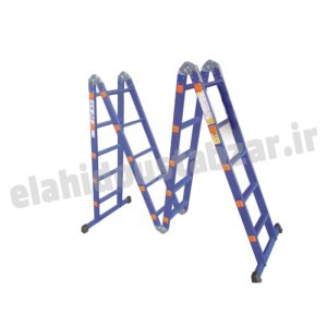 نردبان تاشو 6 متری آسانکار پلاس (4تکه)
