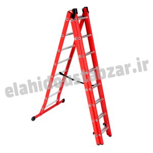 نردبان 7متری افرا(3تکه) حالت A لاین