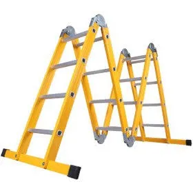نردبان استرانگ مفصلی 4 تگه با ارتفاع نزدیک به 4 متر استرانگ