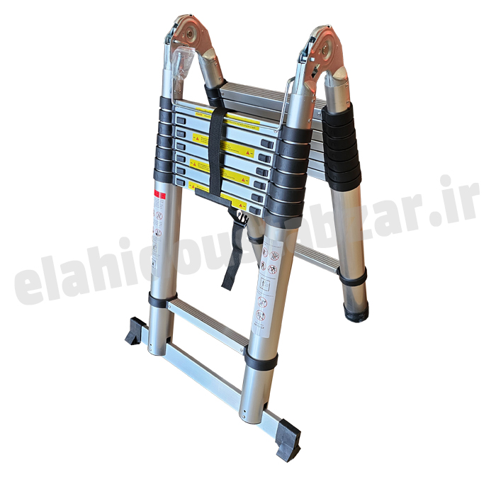 نردبان 2.80 متر تلسکوپی (دوطرفه -مستقیم)