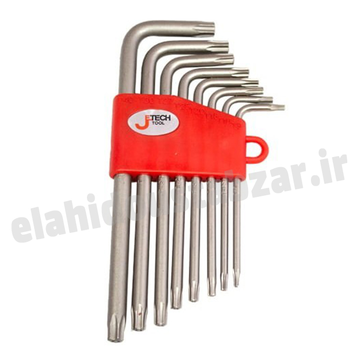 آچار آلن کارتی ستاره‌ای متوسط جتک