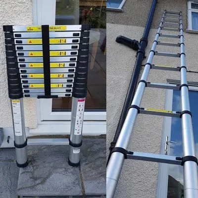 نردبان تلسکوپی دوطرفه