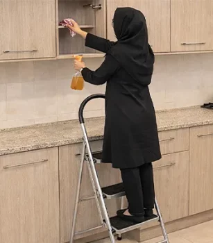 نردبان خانگی آلومینیومی