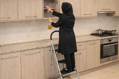 نردبان خانگی آلومینیومی