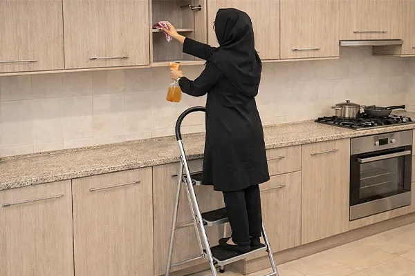 نردبان خانگی آلومینیومی