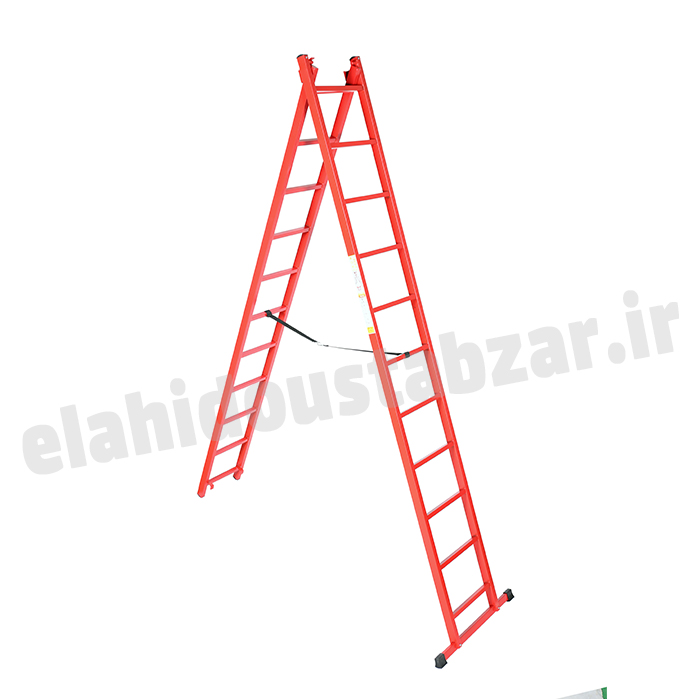 نردبان 22 پله آیرون (2تکه 6.5 متری)
