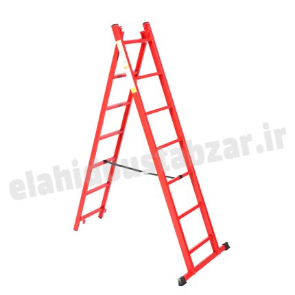 نردبان 12 پله 3.5 متری آیرون (2تکه )
