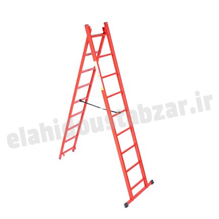 نردبان 18 پله آیرون (2تکه 5متری )