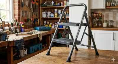 نمای کلی چهارپایه فلزی مقاوم برای مصارف خانگی و صنعتی