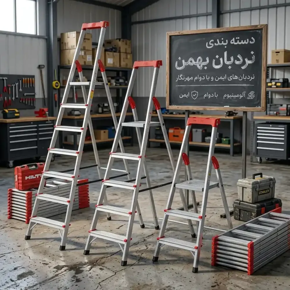 نردبان صنعتی بهمن